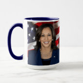 Kamala Harris 2024選挙収集可能写真 マグカップ (左)