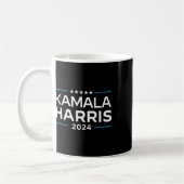 Kamala Harris 2024選挙大統領のMens Wome コーヒーマグカップ (左)