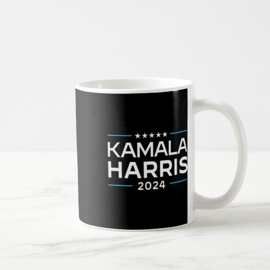 Kamala Harris 2024選挙大統領のMens Wome コーヒーマグカップ (右)