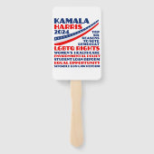 Kamala Harris 2024選挙民主党綱領 ハンドファン (裏面)