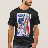 Kamala Harris 2024 – 人のために Tシャツ (正面)