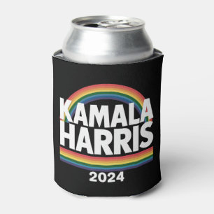 Kamala Harris 2024 虹 ゲイ プライド LGBT 選挙 缶クーラー