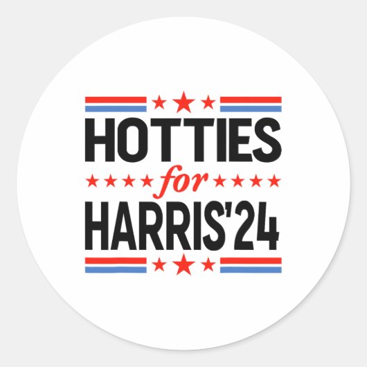 Kamala Harris 2024 1 ラウンドシール (正面)
