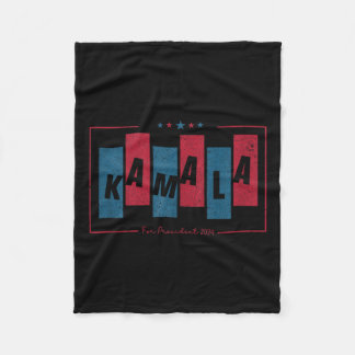 Kamala Harris 2024 Gl天井タンクを粉砕 フリースブランケット