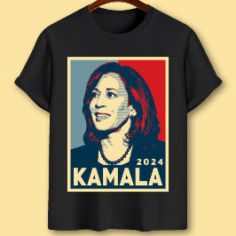 Kamala Harris 2024 Hopeポスター Tシャツ