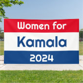 Kamala Harris 2024 Hugeの女性 横断幕 (外側)