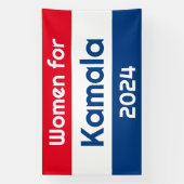 Kamala Harris 2024 Hugeの女性 横断幕 (縦)