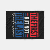 Kamala Harris 2024 Madam President Kamala 47 Usa E フリースブランケット (正面(横))