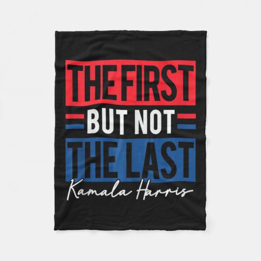 Kamala Harris 2024 Madam President Kamala 47 Usa E フリースブランケット (正面)