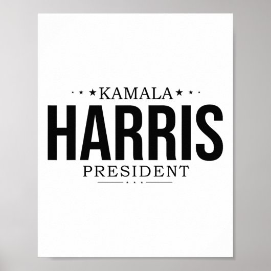 Kamala Harris 2024 Madam President Kamala 47 Usa E ポスター (正面)