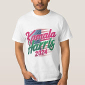 Kamala Harris 2024 Tシャツ – はっきりしたおよび鮮やか (正面)