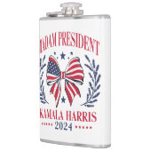 Kamala Harris 2024 Vote USAの仕事を終わらせよう。 フラスク (左)