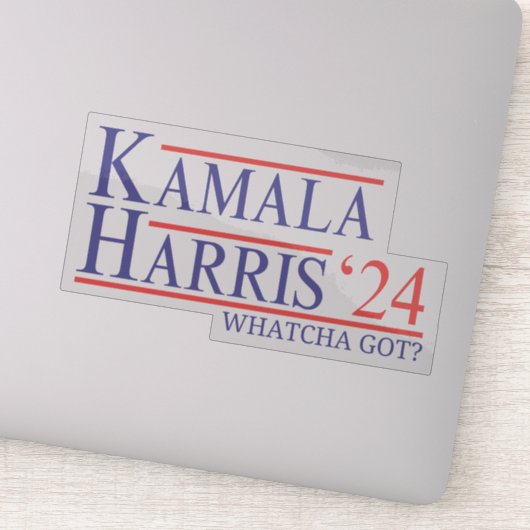 Kamala Harris 2024 Whatcha Madam社長得(カマラハリス) シール (詳細)