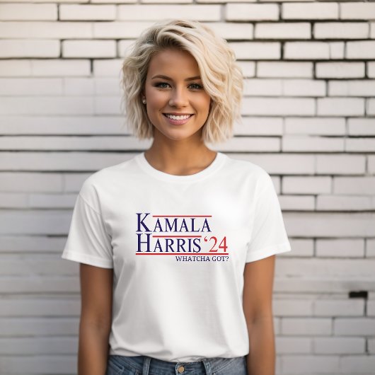 Kamala Harris 2024 Whatcha Madam社長得（カマラハリス） Tシャツ