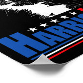 Kamala Harris 24 Usa Elecの子どもいない猫レディース ポスター (角)