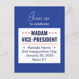 Kamala Harris 2d副社長の就任 ポストカード