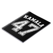 Kamala Harris 47 For The People ノートブック (左側)