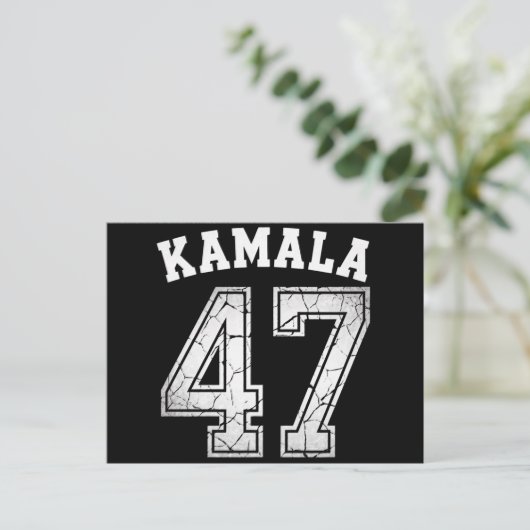 Kamala Harris 47 For The People ポストカード (スタンド正面)