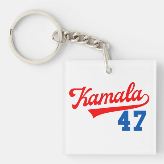 Kamala Harris 47th – 大統領47th キーホルダー (正面)