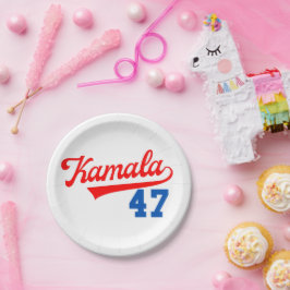 Kamala Harris 47th – 大統領47th ペーパープレート