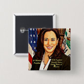 Kamala-Harris-47th-President-USA_ 缶バッジ (正面&裏面)