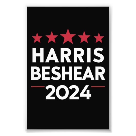 Kamala Harris Andy Beshear 2024 ハリス ベシア 202 フォトプリント (正面)