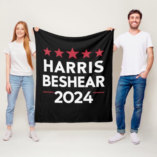 Kamala Harris Andy Beshear 2024 Harris Beshear 202 フリースブランケット (インサイチュ)