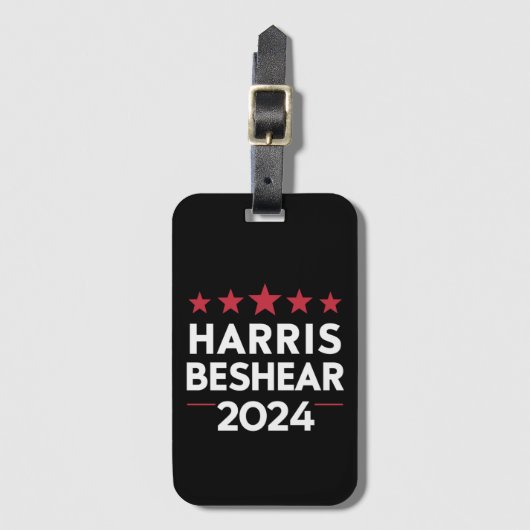 Kamala Harris Andy Beshear 2024 Harris Beshear 202 ラゲッジタグ (正面縦)