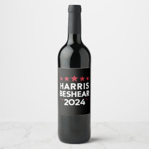 Kamala Harris Andy Beshear 2024 Harris Beshear 202 ワインラベル