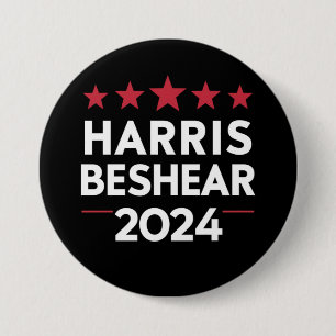 Kamala Harris Andy Beshear 2024 Harris Beshear 202 缶バッジ