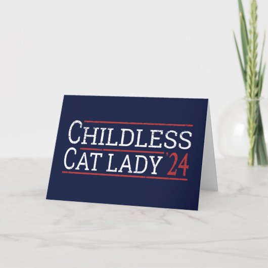 Kamala Harris - Chilless Cat Lady 2024 I カード (正面)