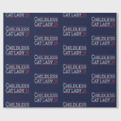 Kamala Harris - Chilless Cat Lady 2024 I ラッピングペーパー (フラット)