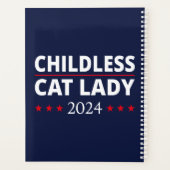 Kamala Harris - Chilless Cat Lady 2024 III プランナー手帳 (裏面)