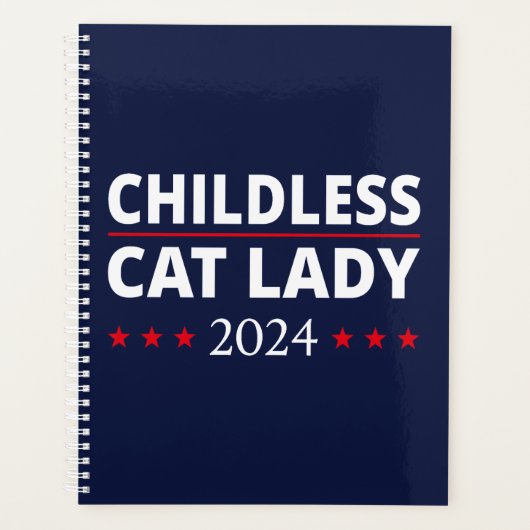 Kamala Harris - Chilless Cat Lady 2024 III プランナー手帳 (正面)