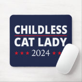 Kamala Harris - Chilless Cat Lady 2024 III マウスパッド (マウス)