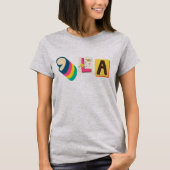 Kamala Harris "Comma-La" Tシャツ (正面)