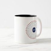 KAMALA HARRIS Echoes of Change Mug ツートーンマグカップ (正面右)
