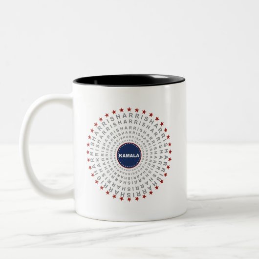 KAMALA HARRIS Echoes of Change Mug ツートーンマグカップ (左)