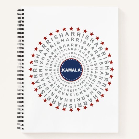KAMALA HARRIS Echoes of Change Mug ノートブック (正面)