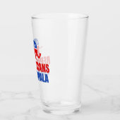 Kamala Harris Elephantの共和党 タンブラーグラス (左)