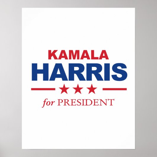 Kamala Harris for President - ポスター (正面)