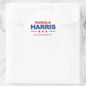 Kamala Harris for President - ラウンドシール (バッグ)