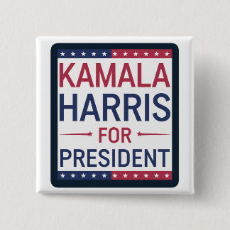 Kamala Harris for President 缶バッジ