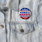 Kamala Harris for President 2024キャンペーンボタン 缶バッジ (インサイチュ)