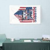 Kamala Harris for President 2024 おもしろい Cat 横断幕 (トレードショー)