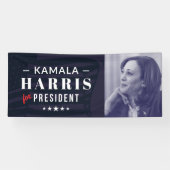 Kamala Harris for President 2024 6ft Banner Sign 横断幕 (横)