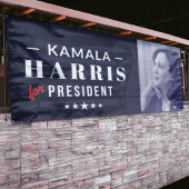 Kamala Harris for President 2024 6ft Banner Sign 横断幕