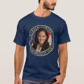 Kamala Harris for President 2024 Democrat Photo Tシャツ (正面)