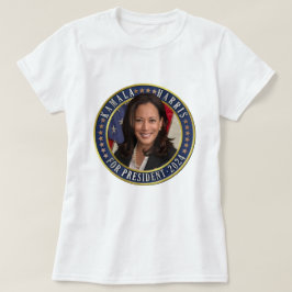 Kamala Harris for President 2024 Democrat Photo Tシャツ