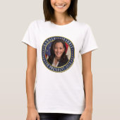 Kamala Harris for President 2024 Democrat Photo Tシャツ (正面)